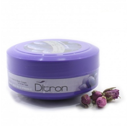 کرم مرطوب کننده کاسه ای روغن هسته انگور دیترون